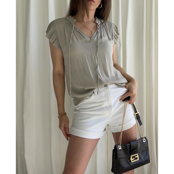 Kanzler Tops - MEGAN BLOUSE — In Warm Gray